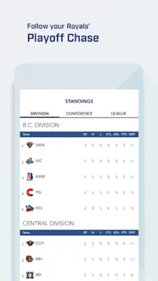 Victoria Royals android App screenshot 0